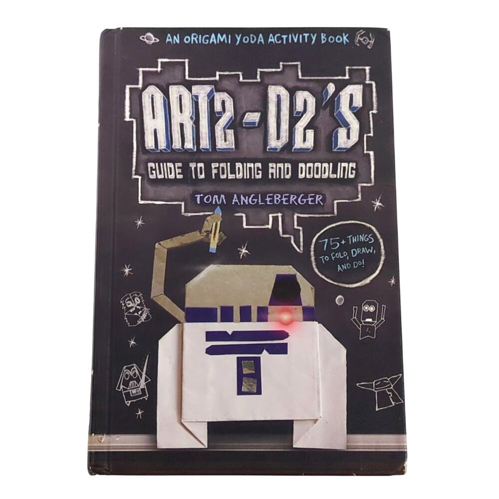 Art2-D2's Guide to Folding & Doodling Origami Yoda Activity Book 2013 HC R2-D2